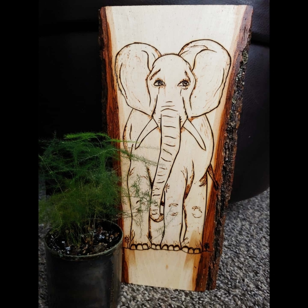 Elephant Wooden decor